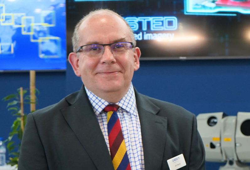 Chess Dynamics James Parrott,  Naval Sales Manager