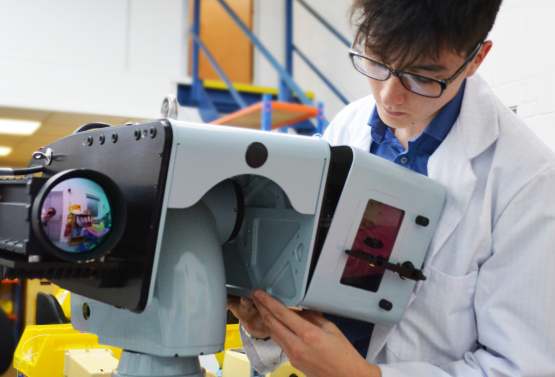 Graduate Engineer working on EOTS