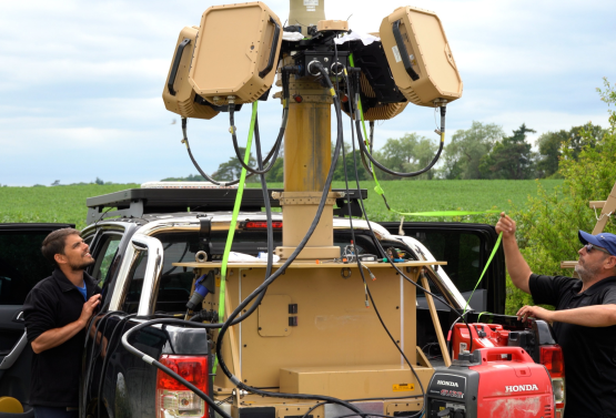 Chess Dynamics Field Service Engineers installing Chess Dynamics System